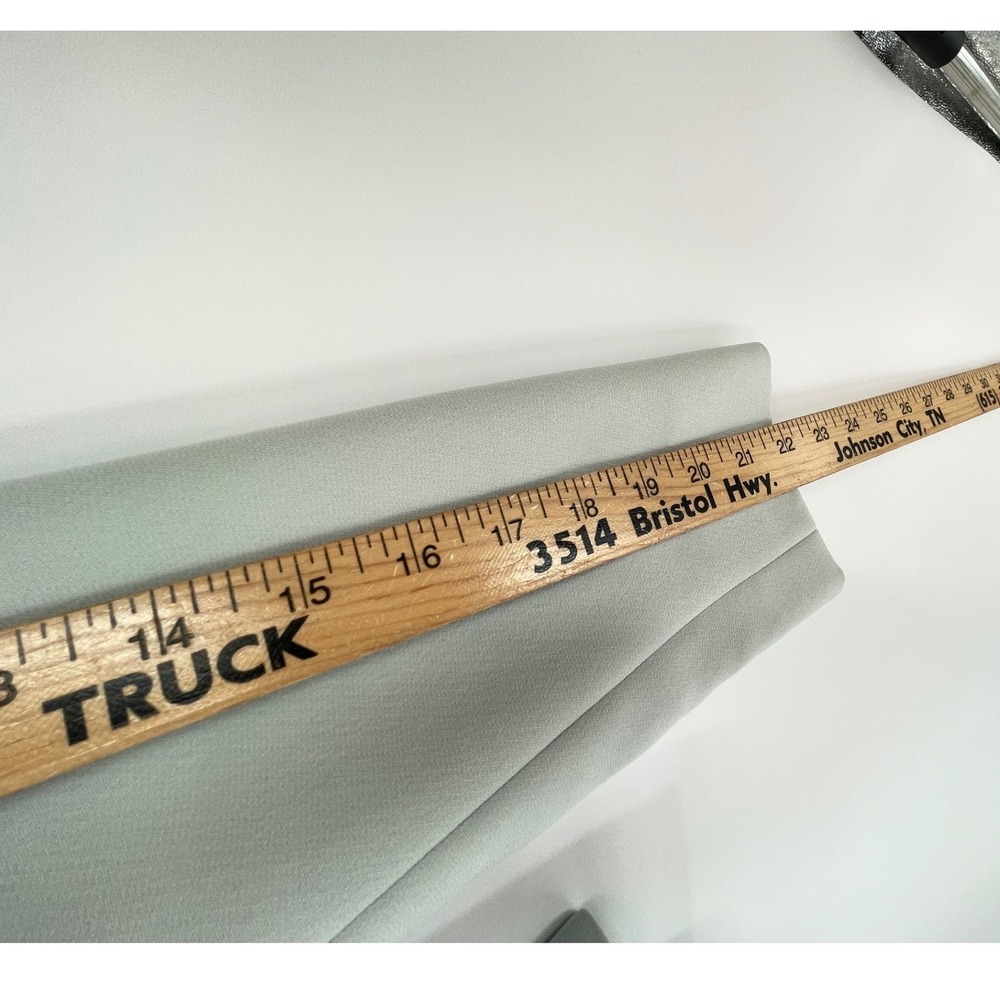 Vtg Kasper for A.S.L. Women Blazer 4 Peplum Shawl Collar Gray Double Breasted - Picture 5 of 11